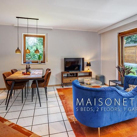 Moderne Maisonette Mit Garten Unterschleißheim Exteriör bild
