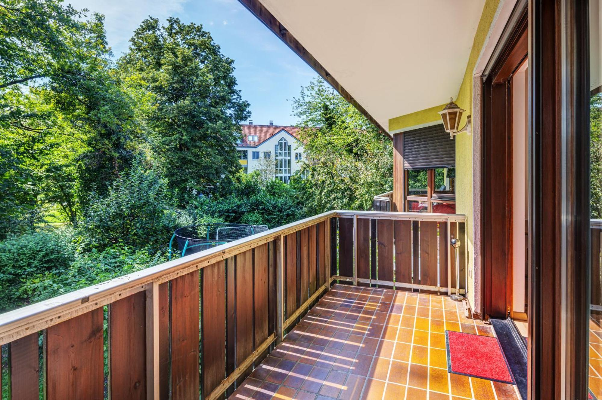 Moderne Maisonette Mit Garten Unterschleißheim Exteriör bild